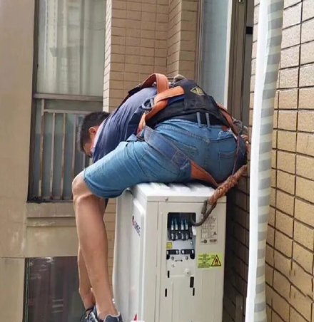 灵石空调移机